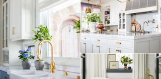 White and Gold Interiors