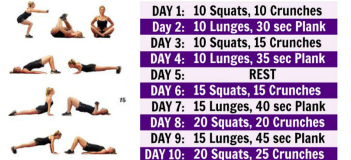 work out at home ideas