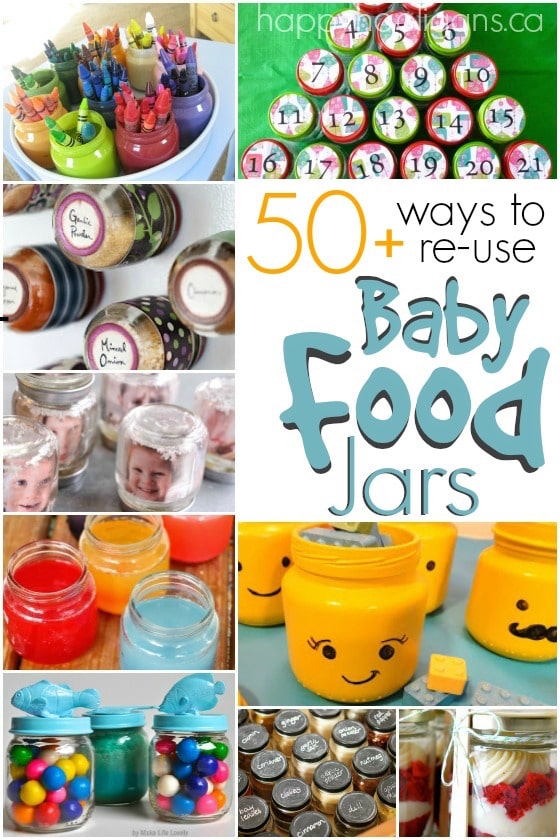 Baby Food Jar Recycling Projects