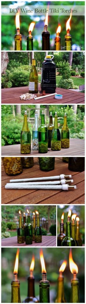 These 19 wine bottle recycle DIY cratfs are genius and so easy to make!