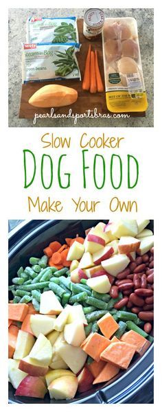 This slow cooker DIY dog food will definitely have your doggie wanting more! This wonderful blogger includes a breakdown of the nutritional requirements of dog food and provides a nourishing recipe too!