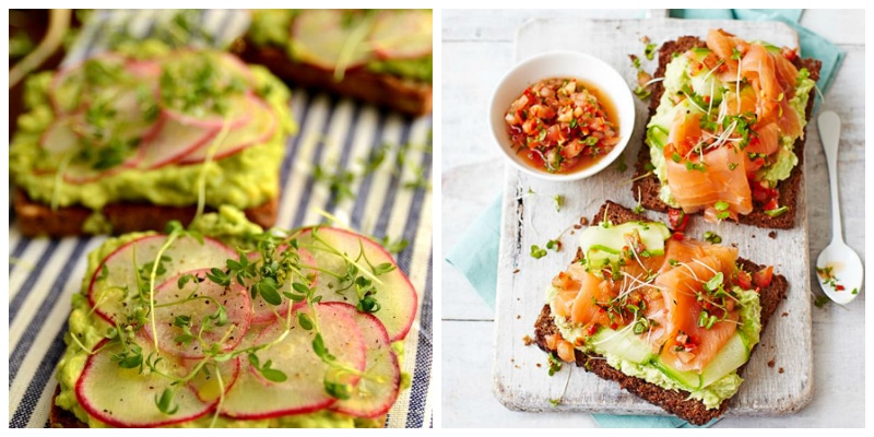 Ten breakfast toast ideas that are super healthy and delicious