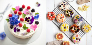 These 14 edible flower recipes are SO GOOD! I love all these designs and how creative they are! There are lollipops, cake, donuts, bark, salad, soup, drinks, and more! Got to try them all!