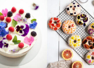 These 14 edible flower recipes are SO GOOD! I love all these designs and how creative they are! There are lollipops, cake, donuts, bark, salad, soup, drinks, and more! Got to try them all!