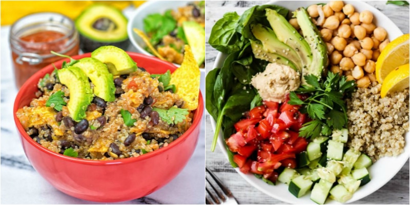 These 13 vegan quinoa recipes look so DELICIOUS! I can't wait to try them all out!