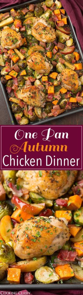 These 19 One Pan Fall Recipes Are So DELICIOUS! All of these can be altered to your tastes whether you're vegetarian or vegan. Regardless of how you do it, they save lots of time! Oh, and less dishes too!
