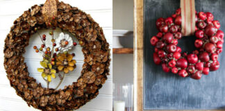 These Fall DIY Wreaths Are So Easy And Cheap To Make! Whether you like a more natural or vivid style, there's something here for you!