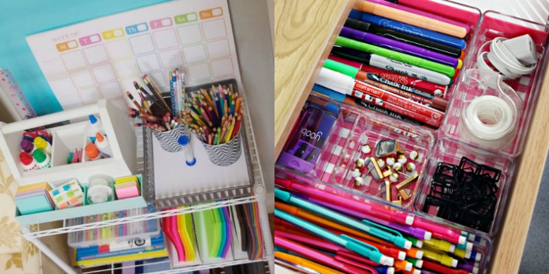 These 8 School Organization Hacks Are EVERYTHING! If you are looking to have a smooth semester/school year, try out some of these organization tips!