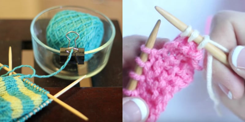 These 10 Knitting Hacks Are So USEFUL! I love the tips to soften up your yarn since I can now buy cheap yarn without worrying about texture.