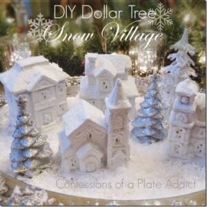 These 32 Dollar Store DIY Christmas Decor Ideas Are EVERYTHING! I can't believe on easy it is to decorate on the cheap!