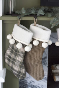 These 24 DIY Christmas Stockings Are PERFECTION! They have such a creative handmade quality to them.