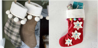 These 24 DIY Christmas Stockings Are PERFECTION! They have such a creative handmade quality to them.