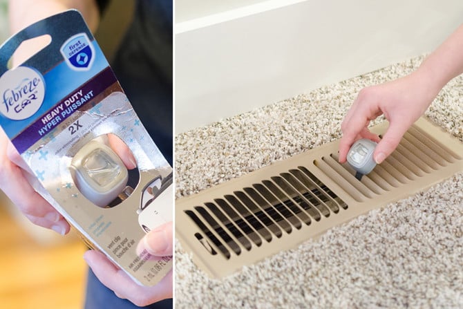 You won't need a new air freshener for WEEKS with this genius hack!