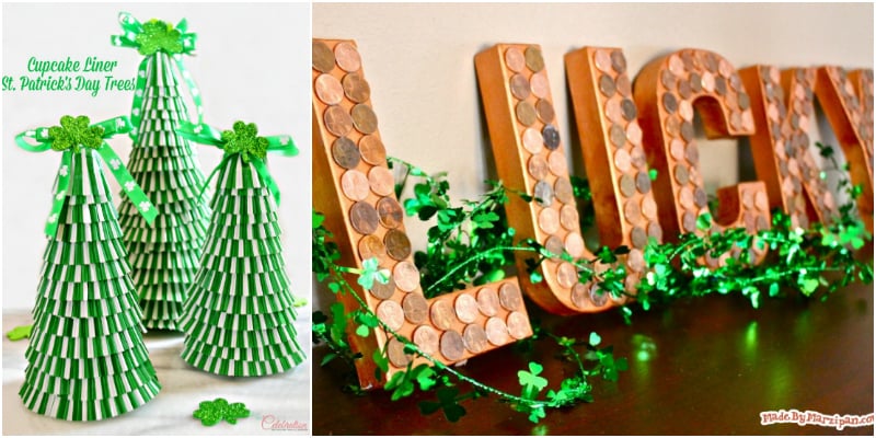 These 8 St. Patrick's Day Decor DIYs Are So Cute! Totally re-pinning for later!