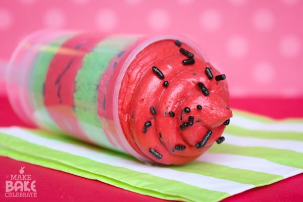 Watermelon Push Pops