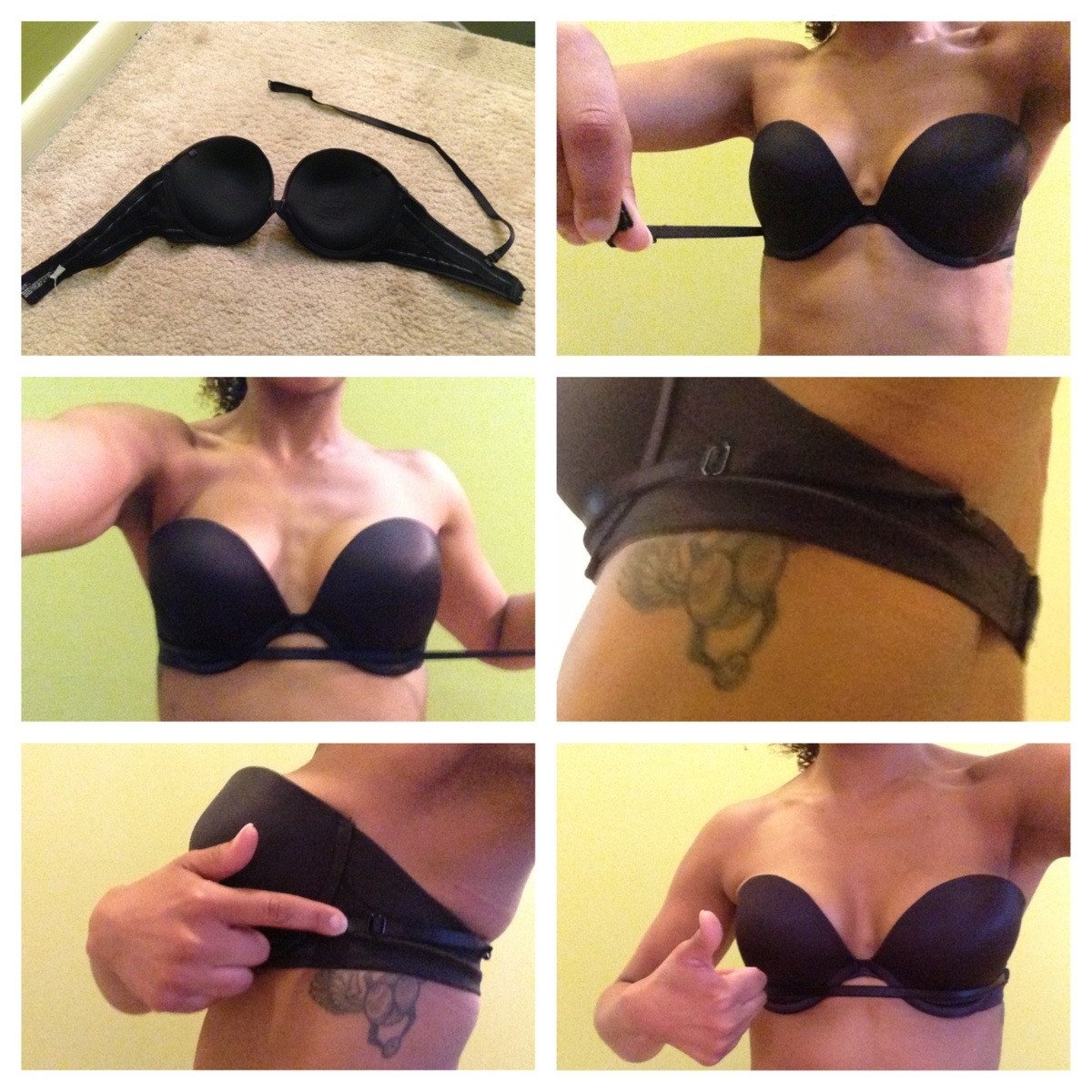 Add Support to Strapless Bra Hack