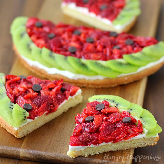 Watermelon Pizza Recipe