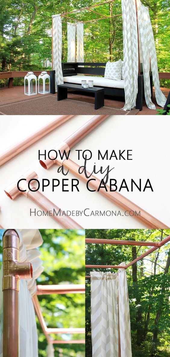 DIY Copper Cabana