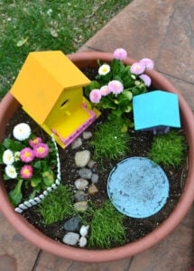 Potted Fairy Garden DIY