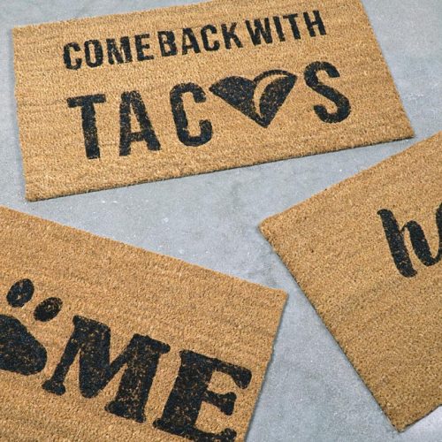 sssdiydoormatmaterials DIYbunker