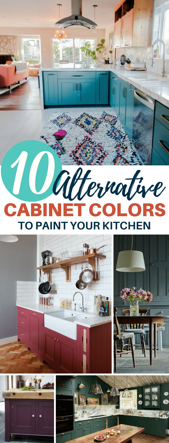 Alternative Kitchen Cabinet Paint Color Ideas That'll Make Your Home Unique