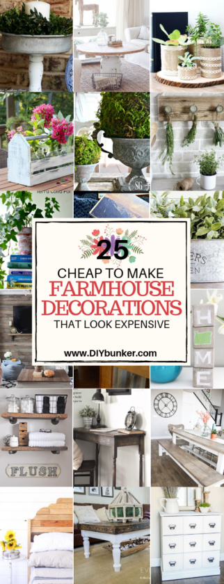 How To Do Rustic Home Decor on a Budget: 25 DIY Ideas