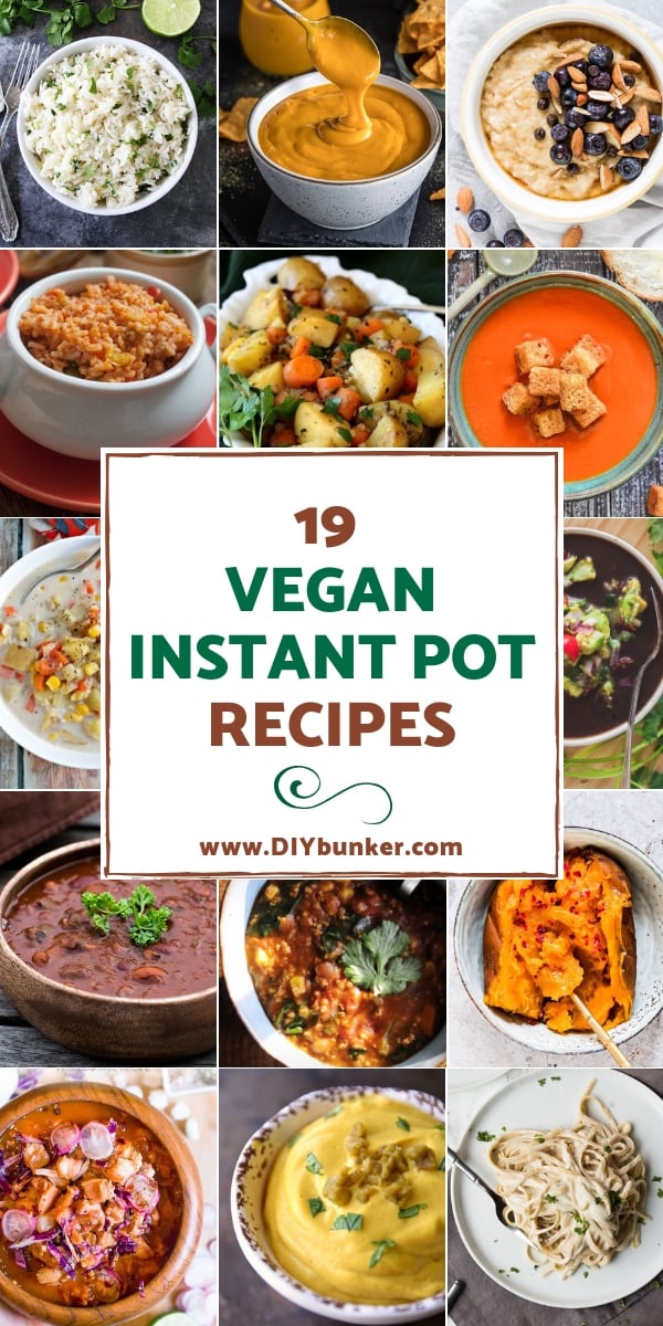 19 Vegan Instant Pot Recipes