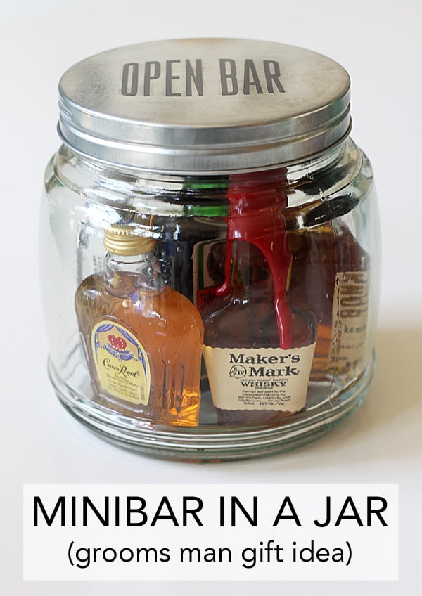 Minibar in a Jar