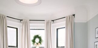 Tall Curtains for Small Living Rooms