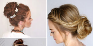 easy bun hair tutorials