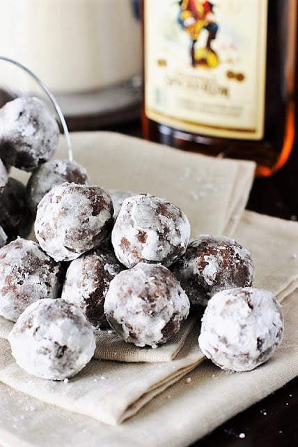 Rum Balls With Spiced Rum - Christmas Truffle Recipes