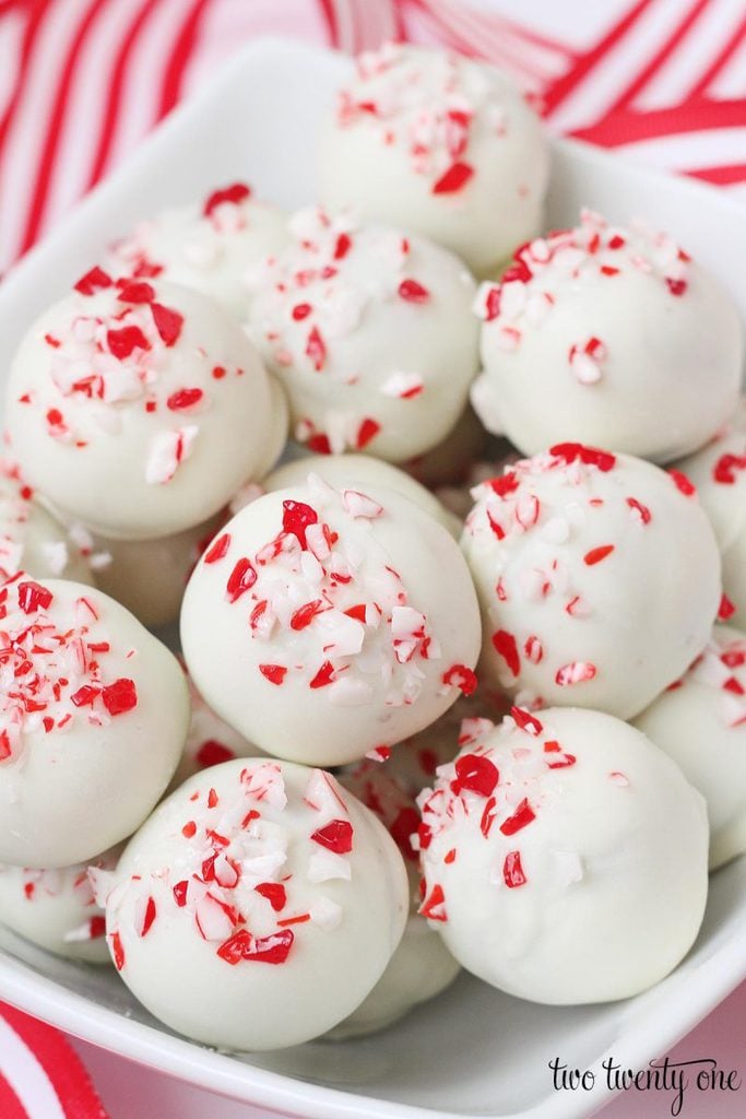 Peppermint Oreo Cherry Bombs