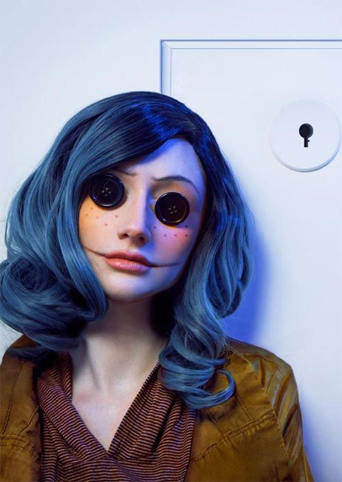 Coraline Makeup