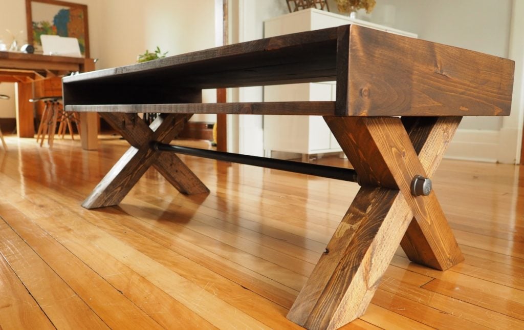 X-Leg Coffee Table Plans