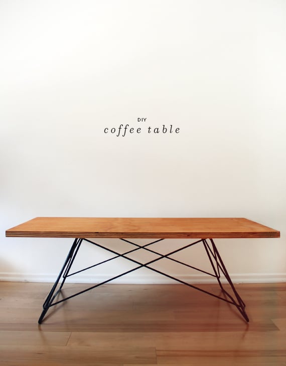 Minimalist Coffee Table DIY