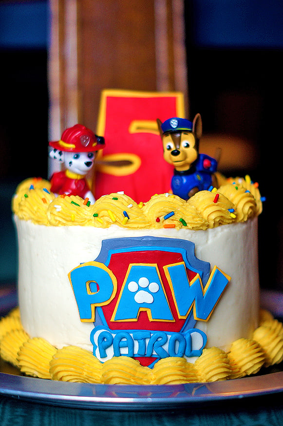 Paw Patrol Birthday Cake