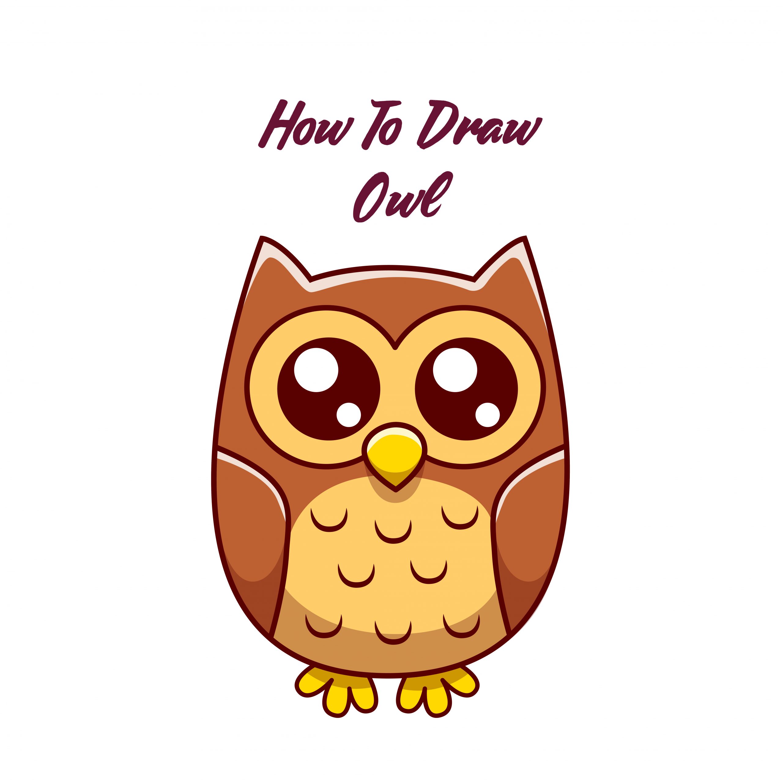 How to Draw an Owl: Easy Step-by-Step Owl Drawing [With Video]