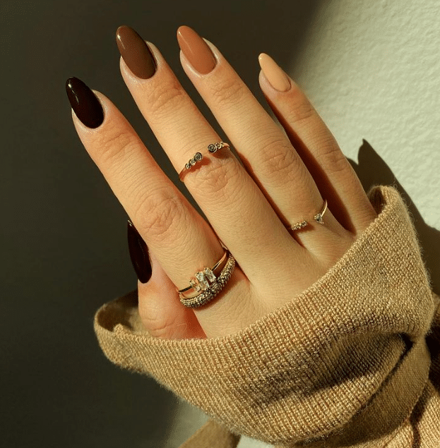 40+ Gorgeous Brown Nails You Can Rock Any Time of Year