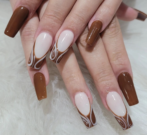 40+ Gorgeous Brown Nails You Can Rock Any Time of Year