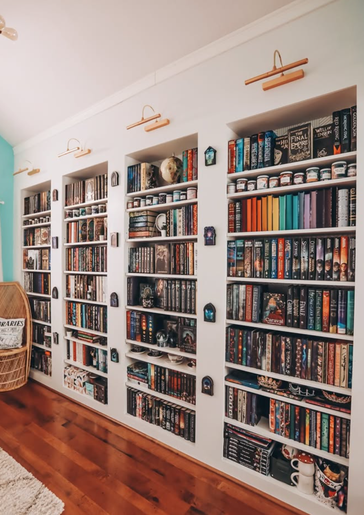 Built in home library
