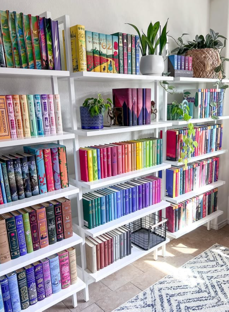 fantasy and romance home library