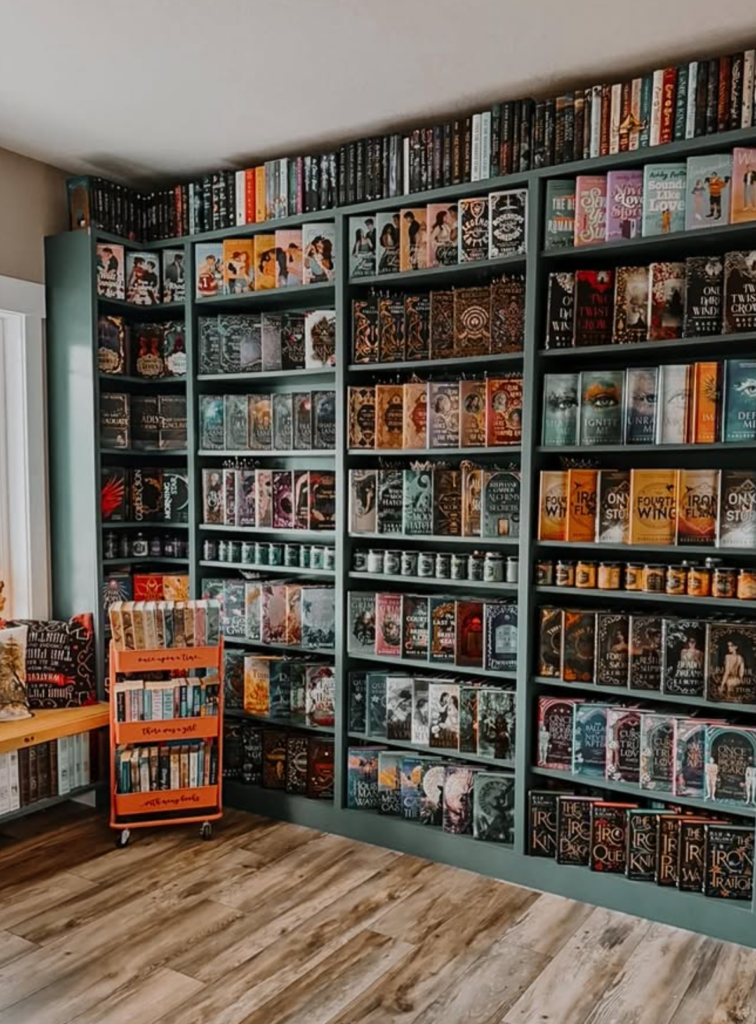 fantasy and romance home library