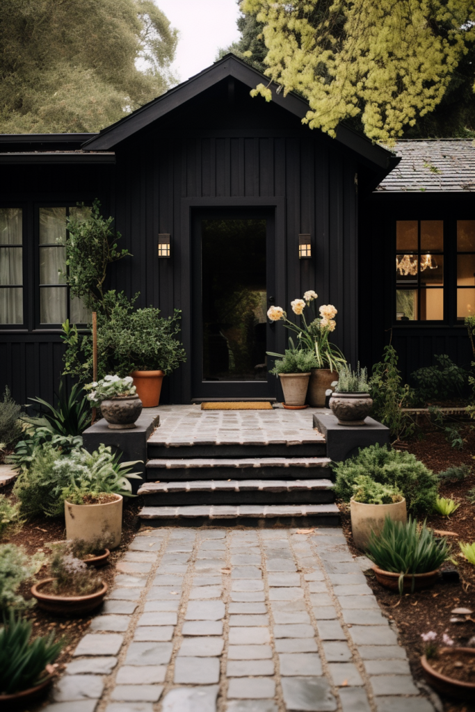 40+ Elegant Black Home Exterior Ideas