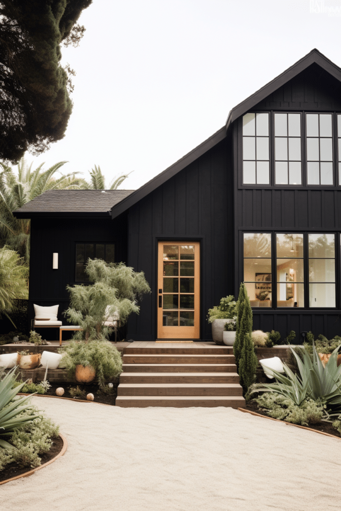 Elegant Black Home Exterior Ideas