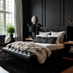 Black and White Bedroom Decor (103)
