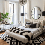 Black and White Bedroom Decor (14)