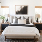 Black and White Bedroom Decor (18)
