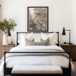 Black and White Bedroom Decor (32)