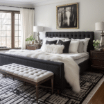 Black and White Bedroom Decor (38)