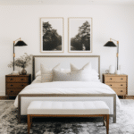 Black and White Bedroom Decor (5)